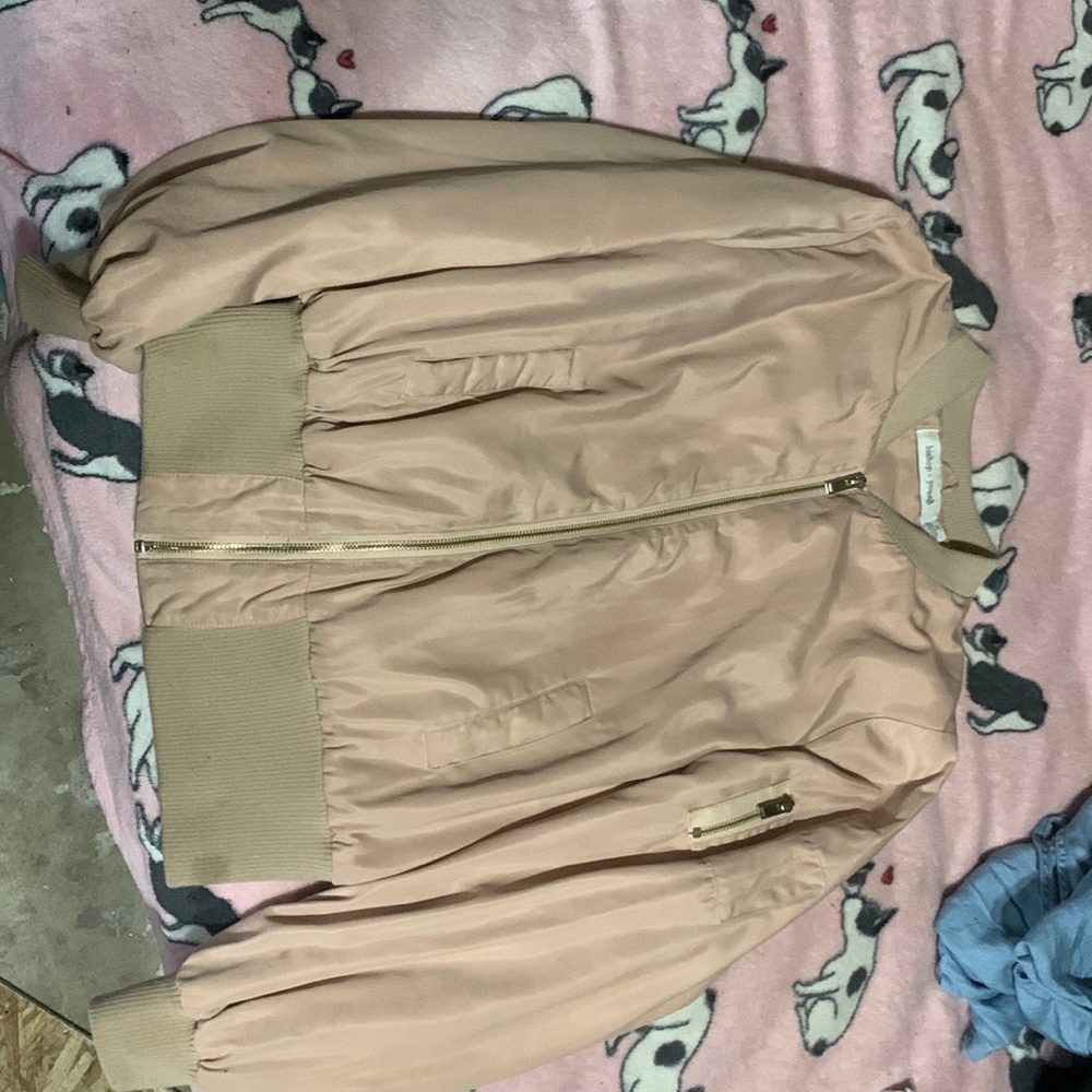 Baby pink jacket